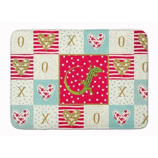 19 x 27 in. Lizard Machine Washable Memory Foam Mat, Carolines Treasures, Mfr#: CK5534RUG